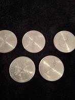 wereld. 5 x 2026 1 oz Titanium Chinese Panda Round BU