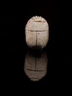 Het oude Egypte, serpentijn Egyptische scarabee hanger - 1, Verzamelen, Mineralen en Fossielen
