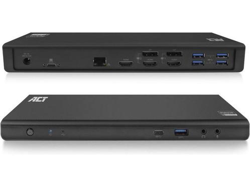 ACTUSB-C Docking Station 4K, voor 2 of 3 HDMI/DisplayPort, Huis en Inrichting, Woonaccessoires | Overige, Nieuw, Verzenden