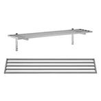 Wandrek | RVS | 1 Niveau | Diepte 300 | Breedte 1000-2000 |, Zakelijke goederen, Verzenden, Nieuw in verpakking