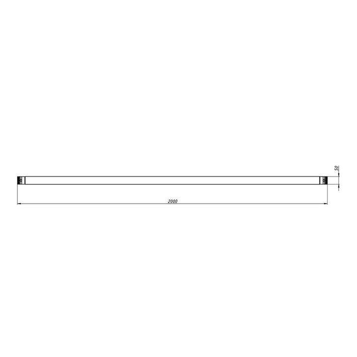 10× FORTEX FX31-L200 enkele truss buis lengte 200 cm zwart, Muziek en Instrumenten, Licht en Laser, Verzenden