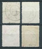 Nederland 1893 - Koningin Wilhelmina met hangend haar -, Postzegels en Munten, Gestempeld