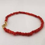 Bloedkoraal - Zilver - Armband - met de hand gemaakt