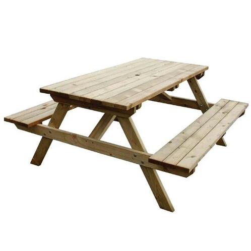 Picknicktafel | Hout (FSC) | Tafelblad 1500x695mm |, Zakelijke goederen, Horeca | Keukenapparatuur, Nieuw in verpakking, Verzenden