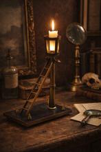 Kandelaar Messing vuurtoren-kaarsenhouder met afneembare