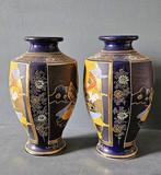 Een prachtig Japanse Satsuma vazen - Japan - Meiji periode