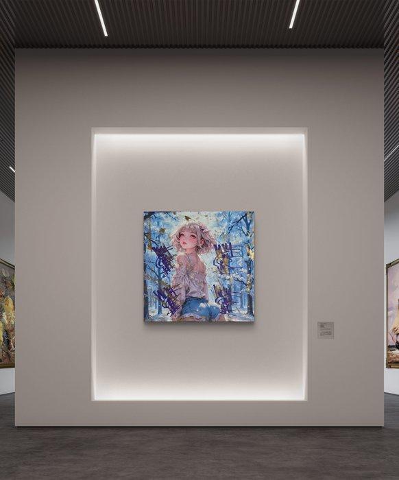 Nicole Lubbers - Urban Heartbreaker XL, Antiek en Kunst, Kunst | Schilderijen | Modern