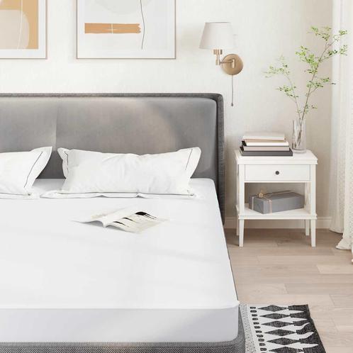 vidaXL Matrasbeschermer waterdicht 200x200 cm wit, Huis en Inrichting, Slaapkamer | Matrassen en Bedbodems, Nieuw, Verzenden