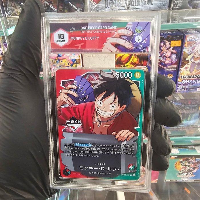 One Piece Graded card - One Piece - Monkey.D.Luffy (Promo), Hobby en Vrije tijd, Verzamelkaartspellen | Overige