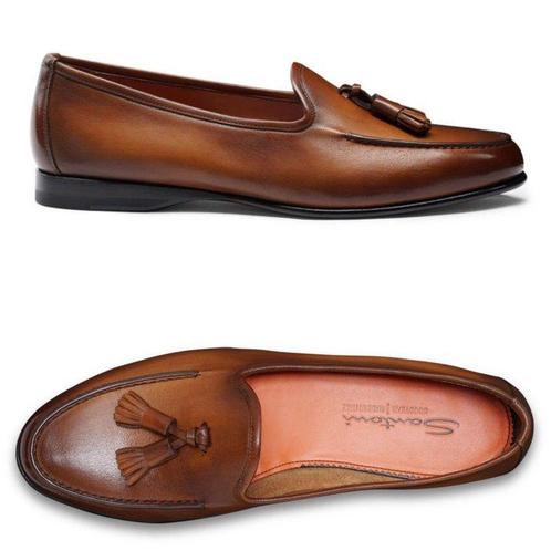 Santoni - Loafers - Maat: 44 (EU/IT) / 10 (UK) / 11 (US) -, Vêtements | Hommes, Chaussures