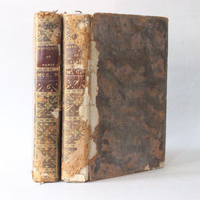 Louis-Marie Prudhomme - Révolutions de Paris dédiées à la, Antiquités & Art, Antiquités | Livres & Manuscrits