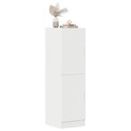 vidaXL Keukenkast 38x41,5x131,5 cm bewerkt hout wit, Huis en Inrichting, Verzenden, Nieuw