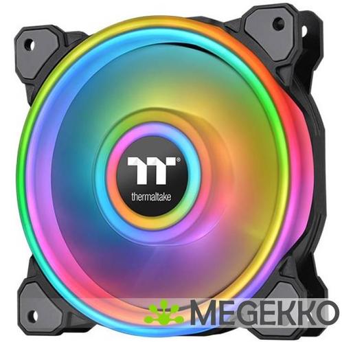 Thermaltake Riing Quad 12 RGB Single Fan Zwart, 120mm, Informatique & Logiciels, Refroidisseurs d'ordinateur, Envoi