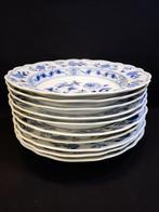 Meissen - Bord (10) - Ø 23,5 cm 10er Set antike gemuldete