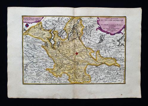 Europe - Italie / Lombardie / Milan / Pavie / Lodi / Novare, Boeken, Atlassen en Landkaarten