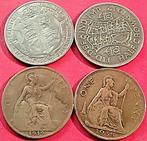 Verenigd Koninkrijk. Geroge V - George VI. Lot of 4