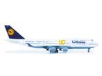 Schaal 1:200 Herpa 553735 Lufthansa Boeing 747-400 Reg. D..., Ophalen of Verzenden