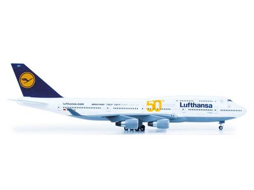 Schaal 1:200 Herpa 553735 Lufthansa Boeing 747-400 Reg. D..., Hobby en Vrije tijd, Modelbouw | Vliegtuigen en Helikopters, Gebruikt
