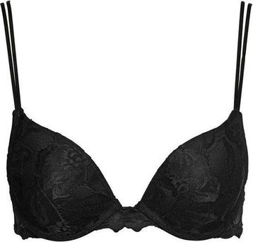 Calvin Klein QF1418 Signature Unlined Plunge Underwire Bra