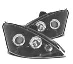 PHARES FORD FOCUS 98-01 ANGEL EYES LED FOND NOIR, Auto-onderdelen, Verzenden, Nieuw
