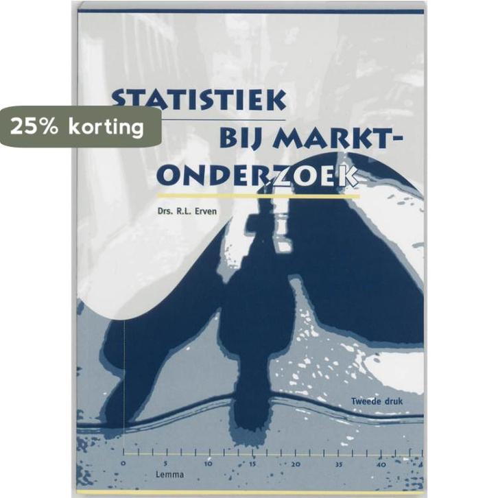 Statistiek bij marktonderzoek 9789051899108 R.L. Erven, Boeken, Wetenschap, Zo goed als nieuw, Verzenden