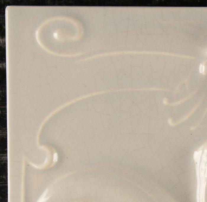 Jugendstil Tegel - Villeroy & Boch - Art Nouveau - 1900-1910, Antiek en Kunst, Antiek | Glaswerk en Kristal