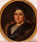 Federico Molina Albero (1905-1981) - Retrato de dama con