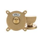 WC sluiting Resident getrommeld messing, Doe-het-zelf en Bouw, Ophalen of Verzenden, Nieuw, Koper of Messing, Slot