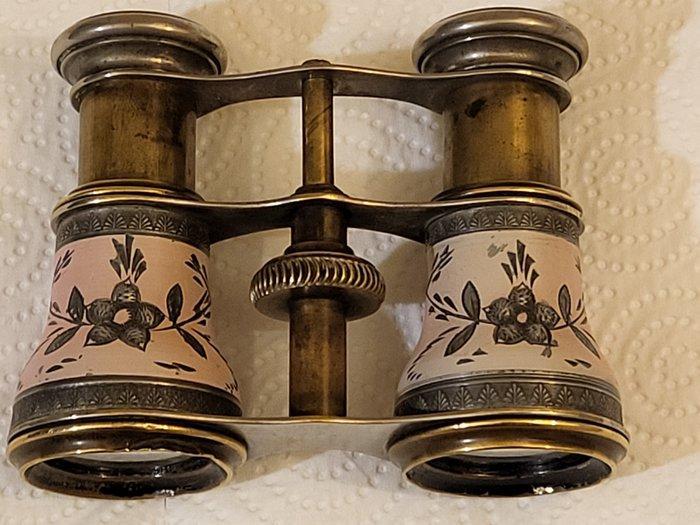 Zoom binoculars - Emaille-und Versilberung - 1850-1900 -, Verzamelen, Foto-apparatuur en Filmapparatuur