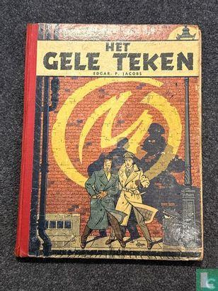Blake en Mortimer - Het gele teken - 1956, Livres, BD, Envoi
