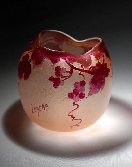 François-Théodore Legras - Vaas - Monaco - Glas, Antiquités & Art, Antiquités | Verre & Cristal