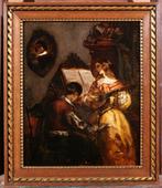 Henri Leys (1815-1869), Toegeschreven aan - The Cello and, Antiquités & Art, Art | Peinture | Classique