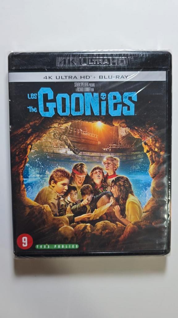 THE GOONIES (IN SEAL) (4K + BLURAY), Cd's en Dvd's, Blu-ray, Gebruikt