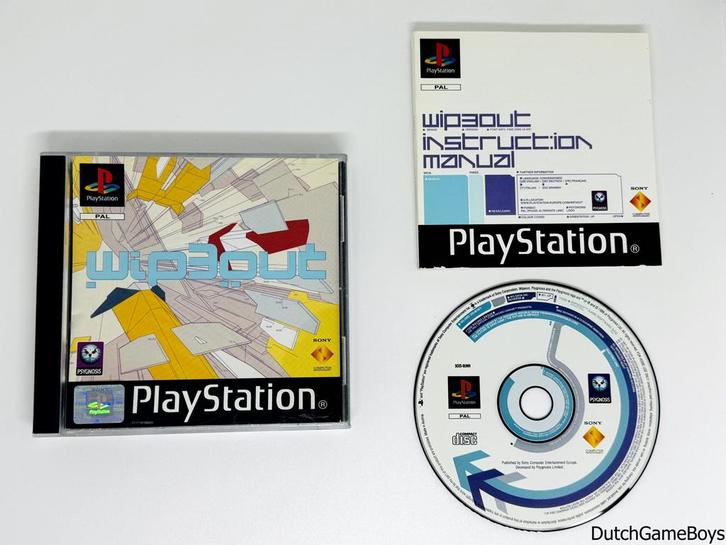 Playstation 1 / PS1 - Wipeout, Games en Spelcomputers, Games | Sony PlayStation 1, Gebruikt, Verzenden