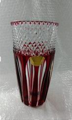 Val Saint Lambert - Vaas - Rode Robijn - Kristal - Checo