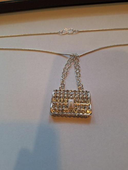 Sans Prix de Réserve - Collier Argent - Collier avec, Handtassen en Accessoires, Kettingen