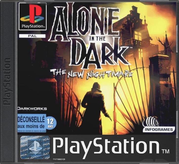 Alone in the Dark the New Nightmare (PS1 Games), Games en Spelcomputers, Games | Sony PlayStation 1, Zo goed als nieuw, Ophalen of Verzenden