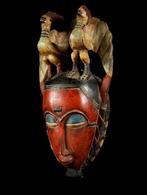 masker - Yaure - Ivoorkust, Antiek en Kunst, Kunst | Niet-Westerse kunst