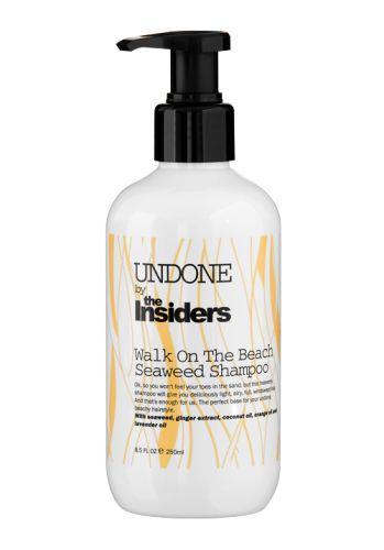 The Insiders Undone Walk On The Beach Seaweed Shampoo 250ml, Handtassen en Accessoires, Uiterlijk | Haarverzorging, Nieuw, Verzenden