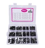 Assortiment zwarte metrische bouten (M3–M5) – 480 stuks, Verzenden, Nieuw