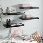 vidaXL Wandschappen zwevend 4 st 50x23x3,8 cm MDF hoogglans, Huis en Inrichting, Kasten | Wandmeubels, Verzenden, Nieuw