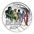 Tuvalu. 50 Cent 2021 -  007 DR. NO, 1/2 oz  .9999% PROOF