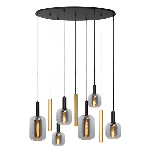 Hanglamp Lucide JOANET -  - 6xE27 - Messing, Huis en Inrichting, Lampen | Hanglampen, Nieuw, Verzenden