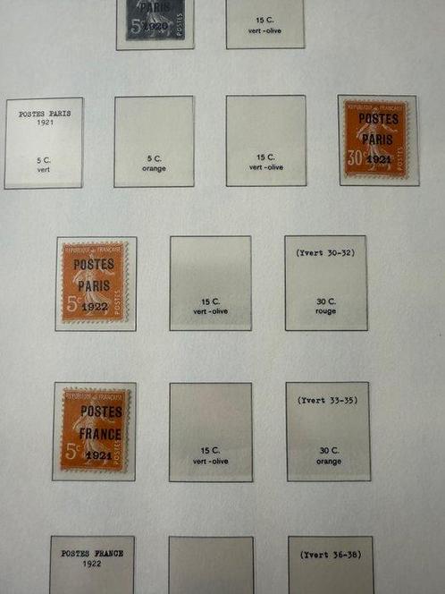 France - Collection Préoblitérés dont semeuses, pasteurs,, Postzegels en Munten, Postzegels | Europa | Frankrijk