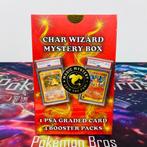 Magic Mystery - Char Wizard Mystery Box 1 PSA Graded Card +, Hobby en Vrije tijd, Nieuw