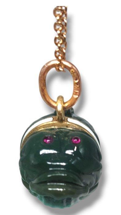 Hanger - 14 karaat Geel goud, Juwelen 56k Keizerlijk, Handtassen en Accessoires, Antieke sieraden