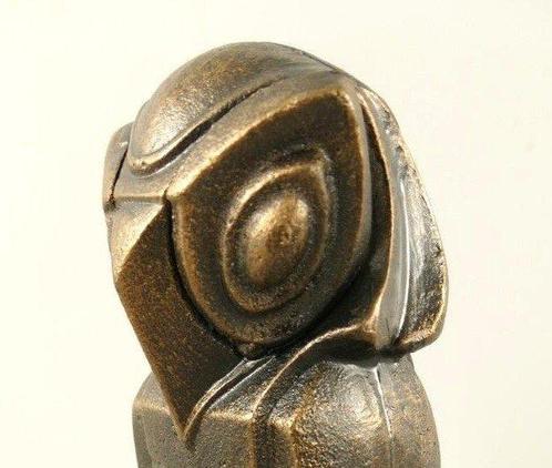 Statue, UIL-Art Deco - 25 cm - métal trempé, Antiek en Kunst, Curiosa en Brocante