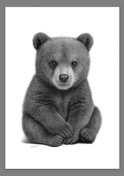 Schu - Bear Cub, Antiek en Kunst, Kunst | Designobjecten