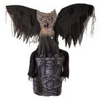 Halloween Decoratie Geanimeerde Waterspuwervleermuis 146 Cm, Nieuw