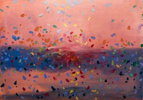 Parfen.D XL - Confetti, Antiquités & Art, Art | Peinture | Moderne